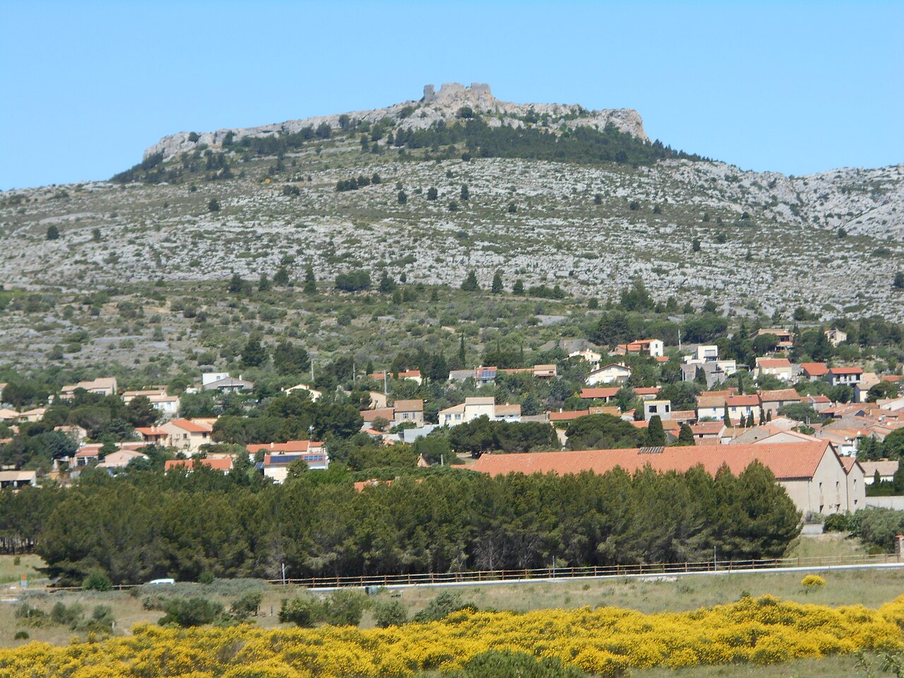 château de Salveterra — Opoul-Périllos