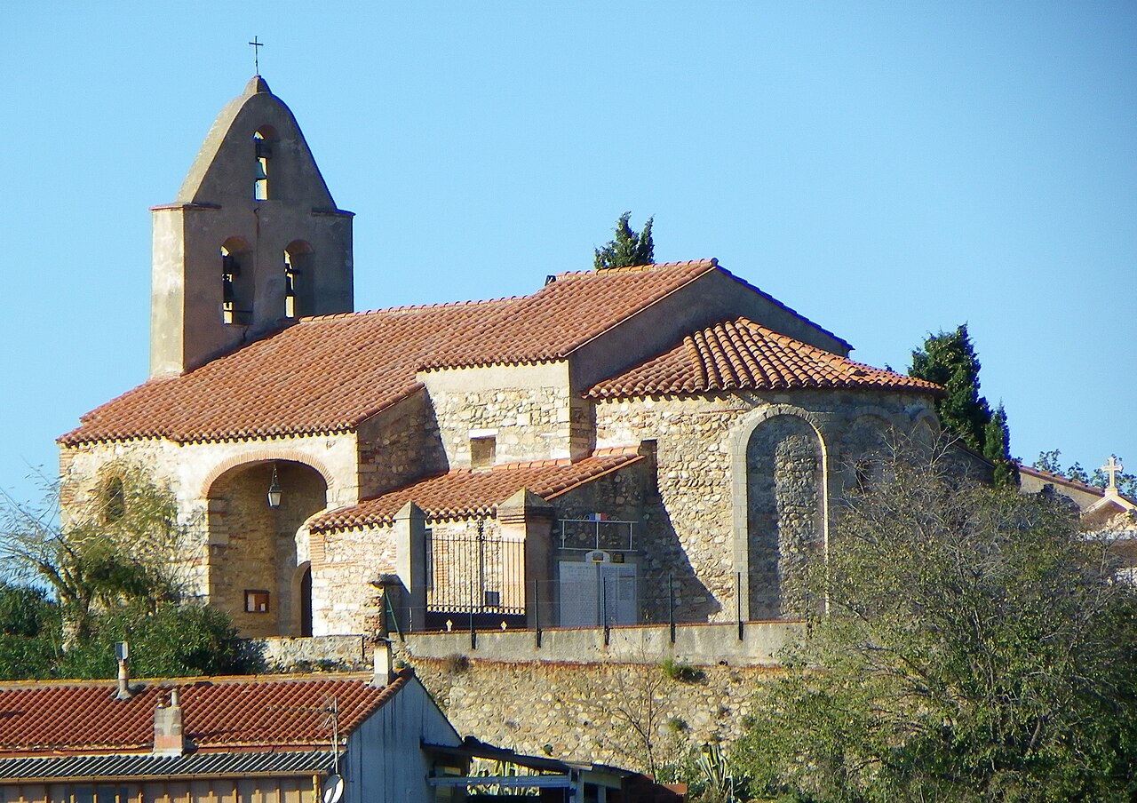 église Sainte-Eugénie d'Ortaffa