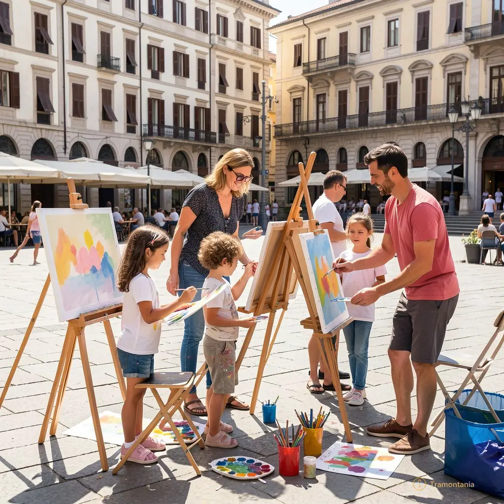 Atelier de peinture à Cabestany : rendez-vous sur la place