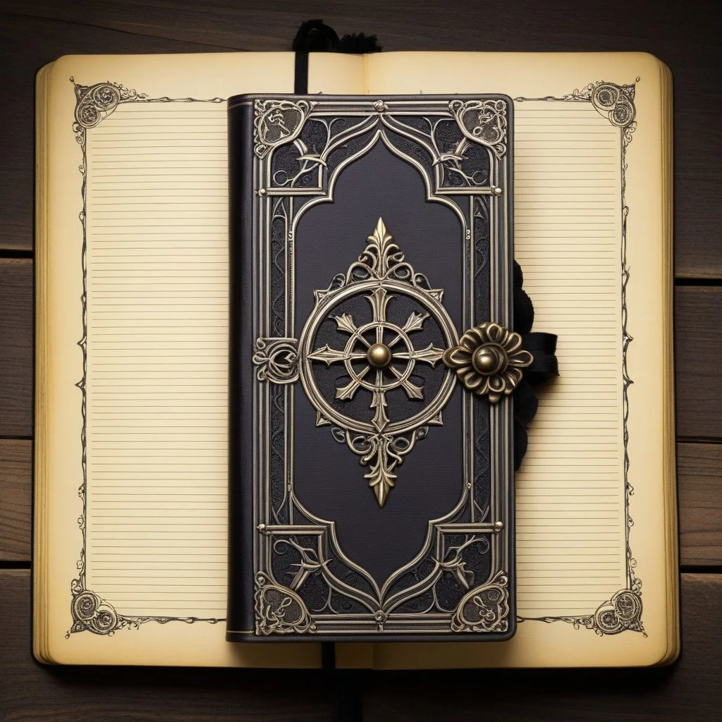 Un ancien carnet de notes viticole, usé par le temps et les intempéries.