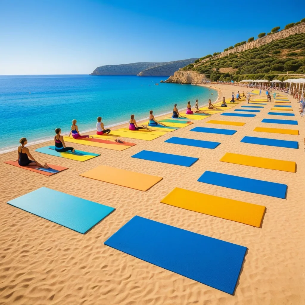 Canet-en-Roussillon : le Pilates sur la plage séduit les sportifs