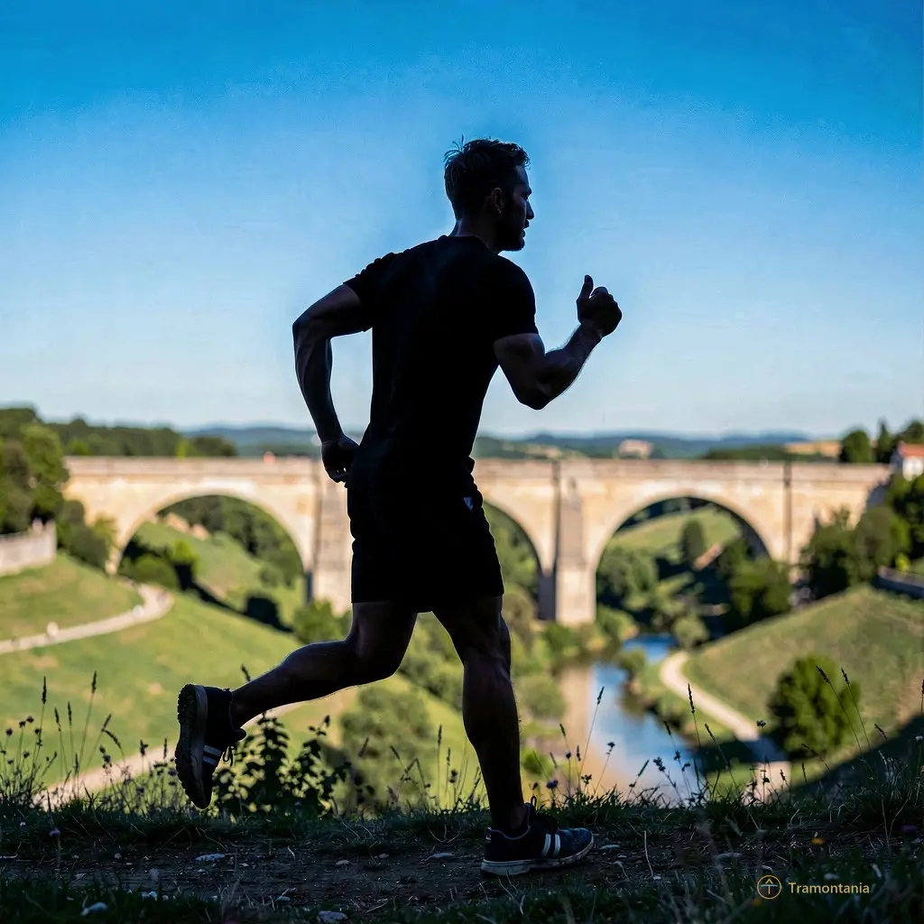 Footing à Ansignan : courir sur les hauteurs du Fenouillèdes avec le regard porté vers l'Antiquité et les plaines de l'Aude.
