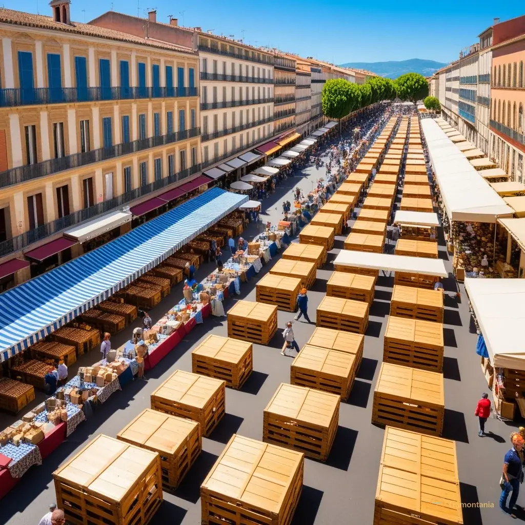 Perpignan : la brocante professionnelle des allées Maillol