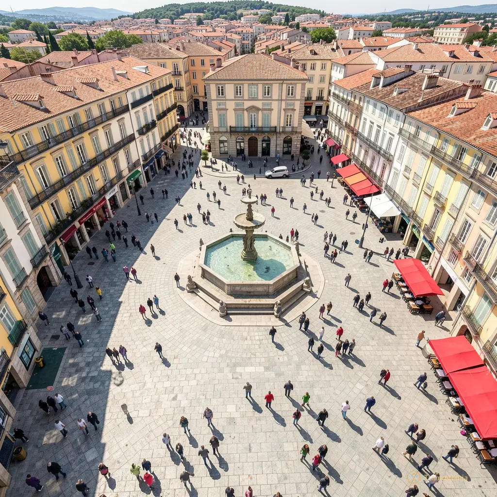 Perpignan : Le Call juif sur la Place de la Révolution