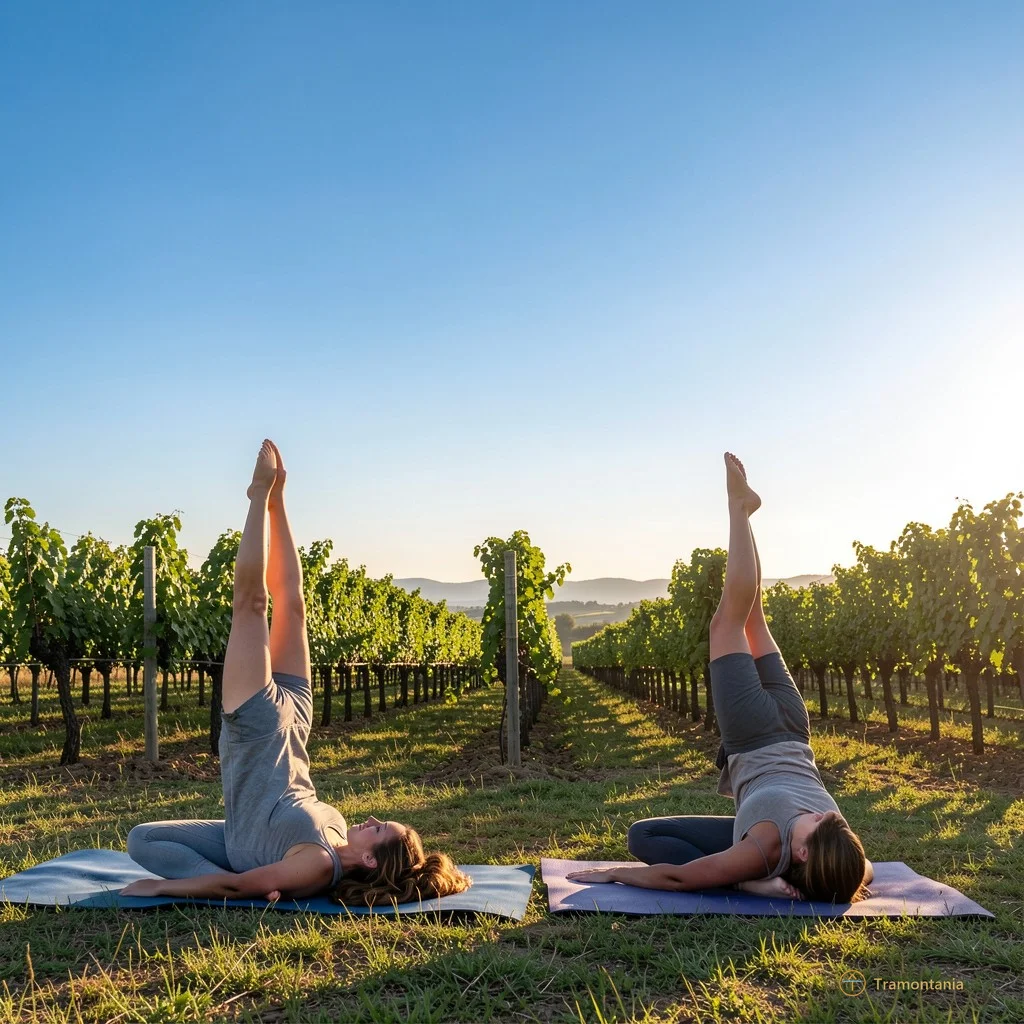 Respirez le terroir : Yoga au cœur de la Salanque à Baixas