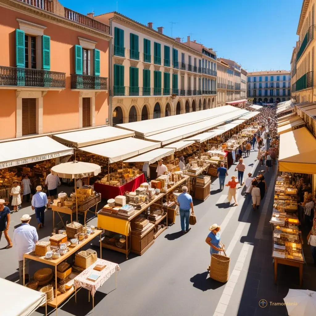 Vide-grenier à Perpignan : la brocante des allées Maillol
